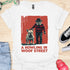 A Howling at Woof Street - Halloween - V1 - Frenchie and Bulldog T-Shirt